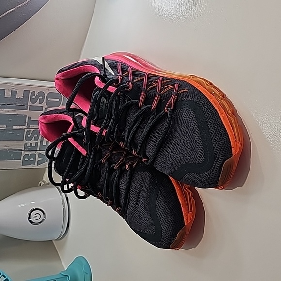 WMNS AIR MAX 2015 'CLASSIC CHARCOAL PINK POW ORANGE - Picture 1 of 5